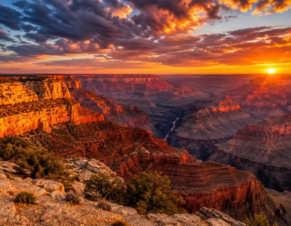 Grand Canyon at sunset